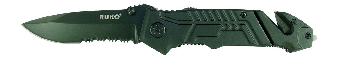 Ruko Knives Ruko Knives Shark 3.25 Assisted Opening 440A Stainless Blade - $47.00 at GrabAGun