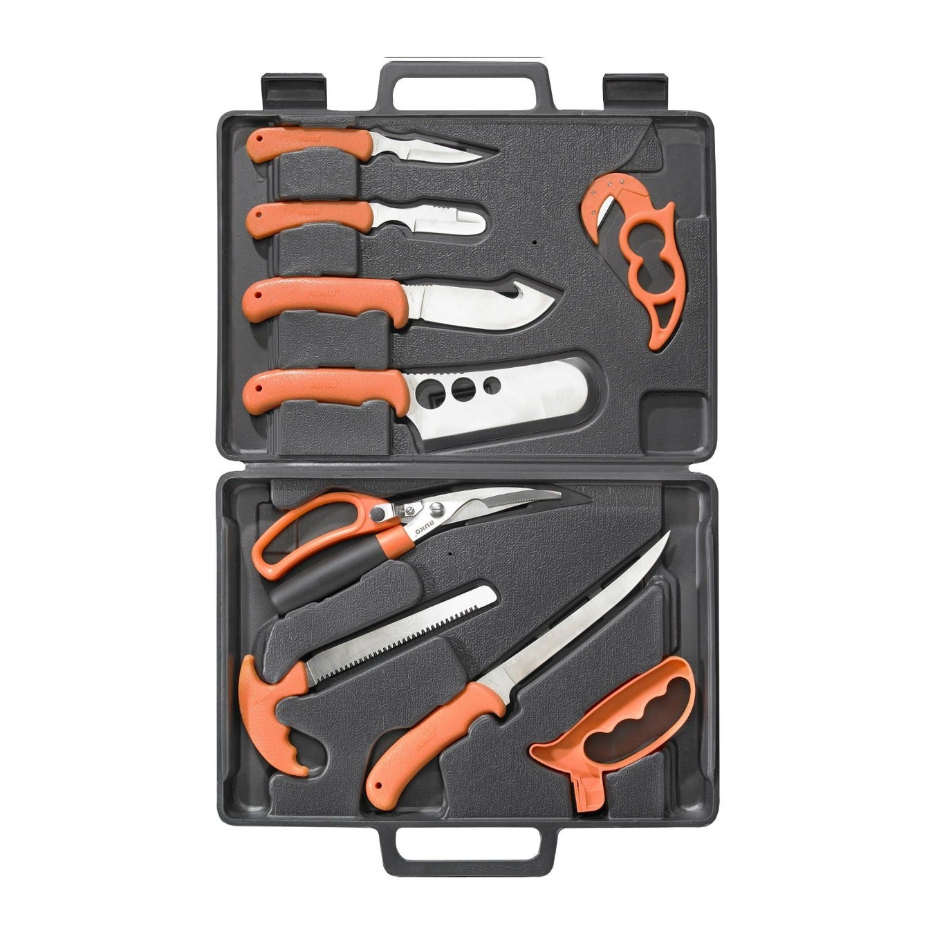 Ruko Knives Ruko Knives Wild Blue / Black For Game Processing Kit 11-Piece - $80.00 at GrabAGun