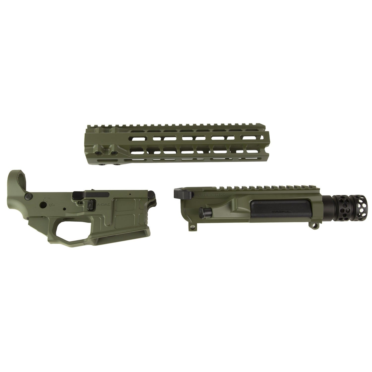 Radian Weapons AX556 Billet Upper/Lower Set OD Green Multi-Cal