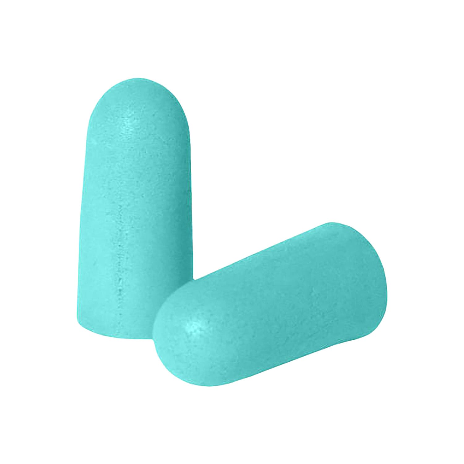 Radians Resistor Foam Earplugs Aqua Blue 32dB 50-Pair