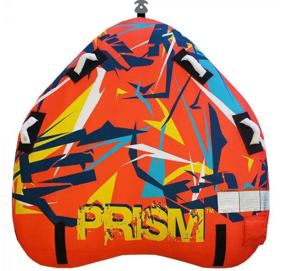 Rave Sports Prism Ultimate Trick Tube 2 Person - Rave Sports