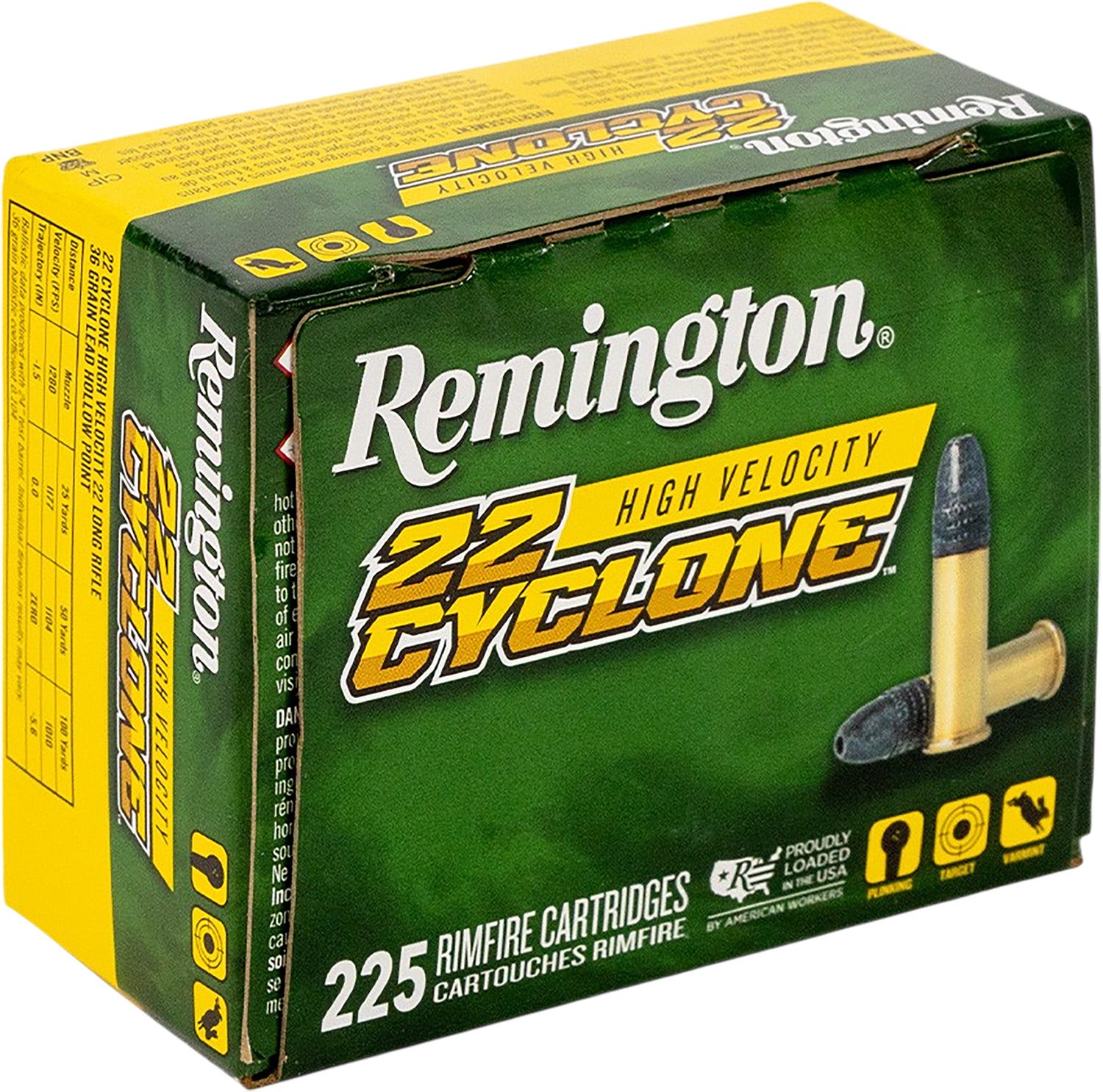 Remington Cyclone .22 LR 36 Grain 225-Rounds LHP