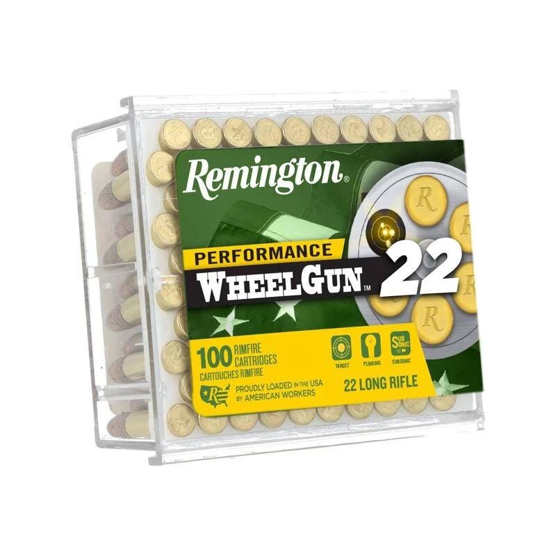 Remington Performance Wheelgun 22 .22 LR 39 Grain 100-Rounds TCS