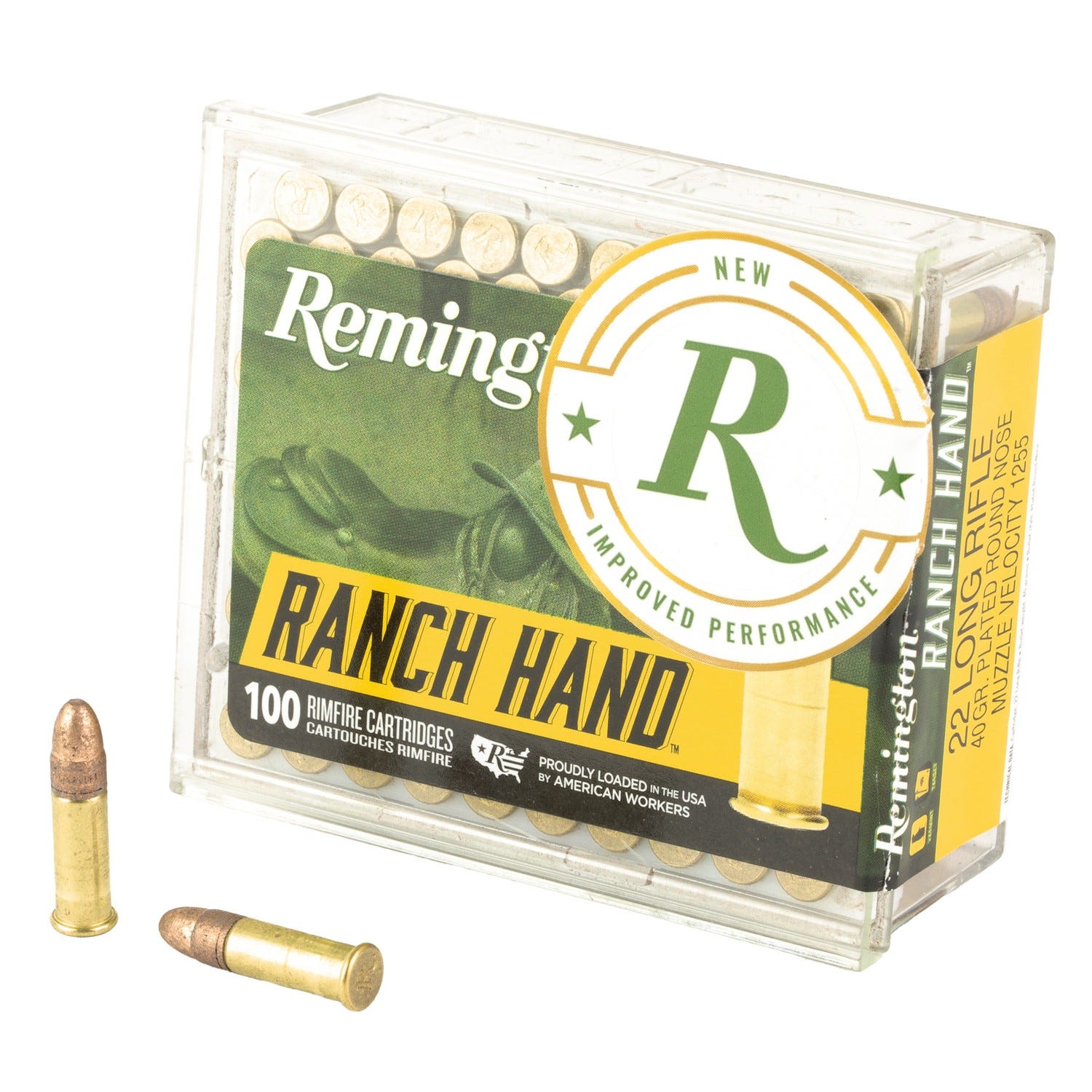 Remington Ranch Hand .22 LR 40 Grain 100-Rounds CPRN