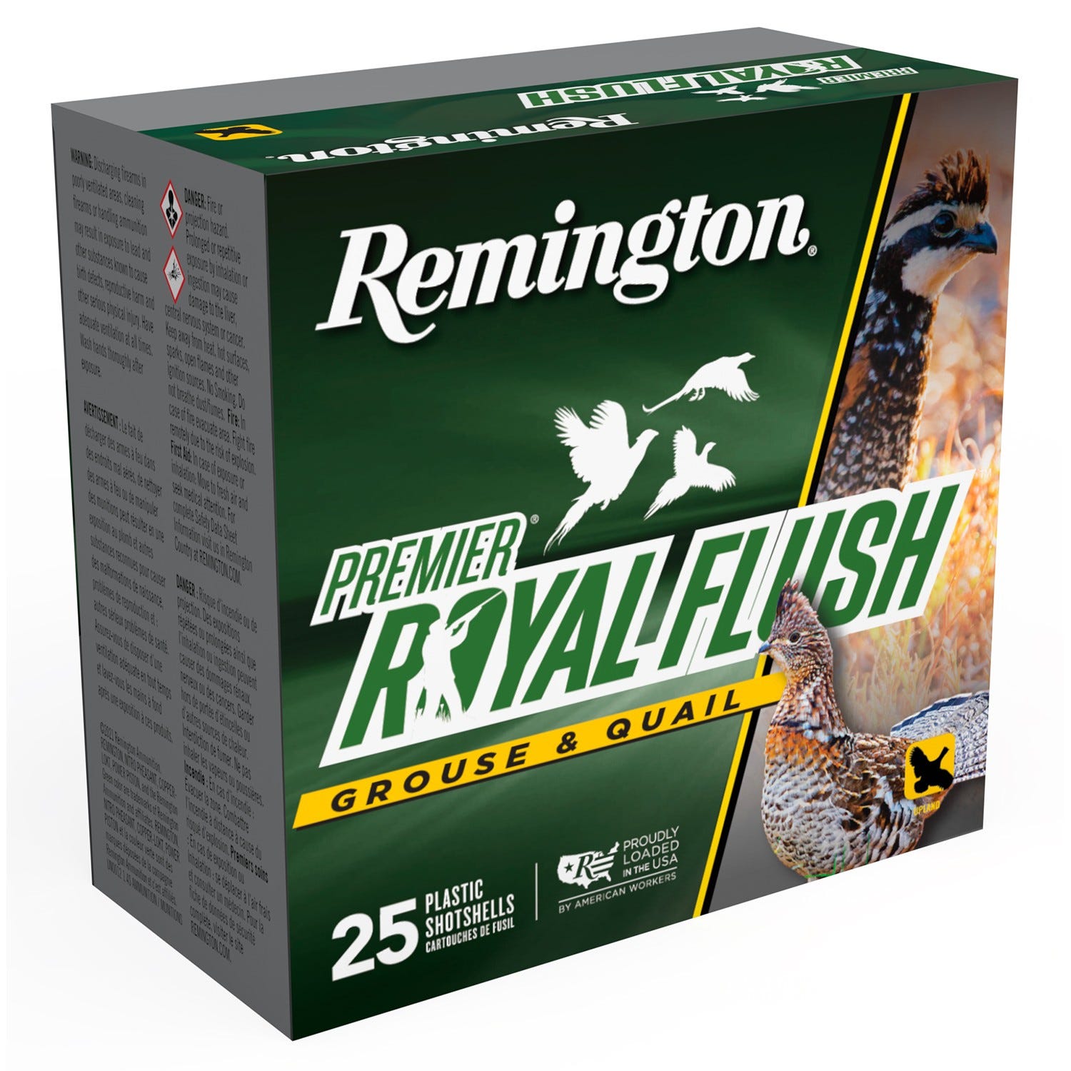 Remington Shotgun Ammunition 20 GA-2.75 #7.5 Shot 1 oz 25-Rounds