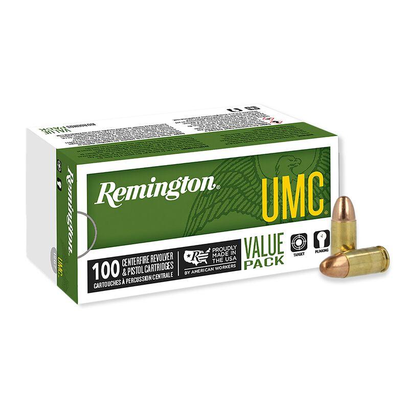 Remington UMC 9mm 115 Grain 600-Rounds FMJ ington UMC 9mm 115 Grain 600-Rounds FMJ Ammo