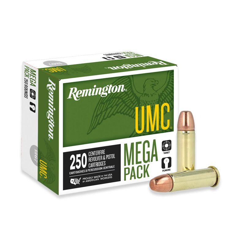 Remington UMC Mega Pack Brass Bulk 9mm 115 Grain 250-Rounds FMJ ington UMC Mega Pack Brass Bulk 9mm 115 Grain 250-Rounds FMJ Ammo