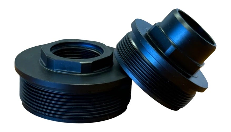 Resilient Suppressors Direct Thread Adapter 1/2x28