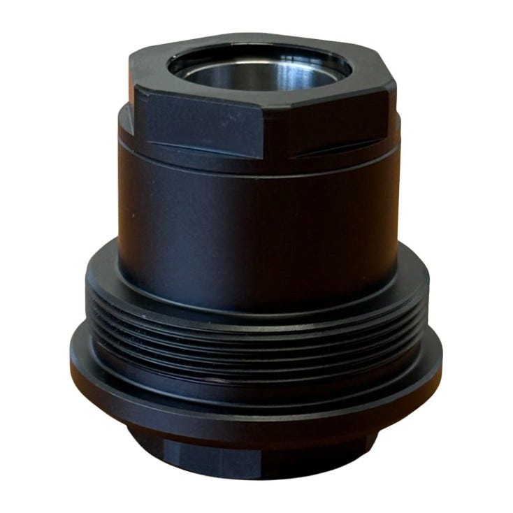 Resilient Suppressors Tri-Lug Bravo Titanium HUB Mount 9mm 1.375x24