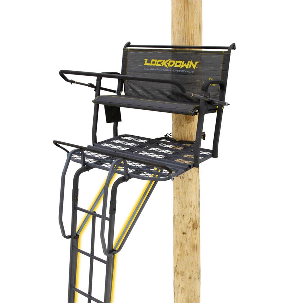 Rivers Edge Lockdown 21  2-Man Ladder Tree Stand 2-Rounds