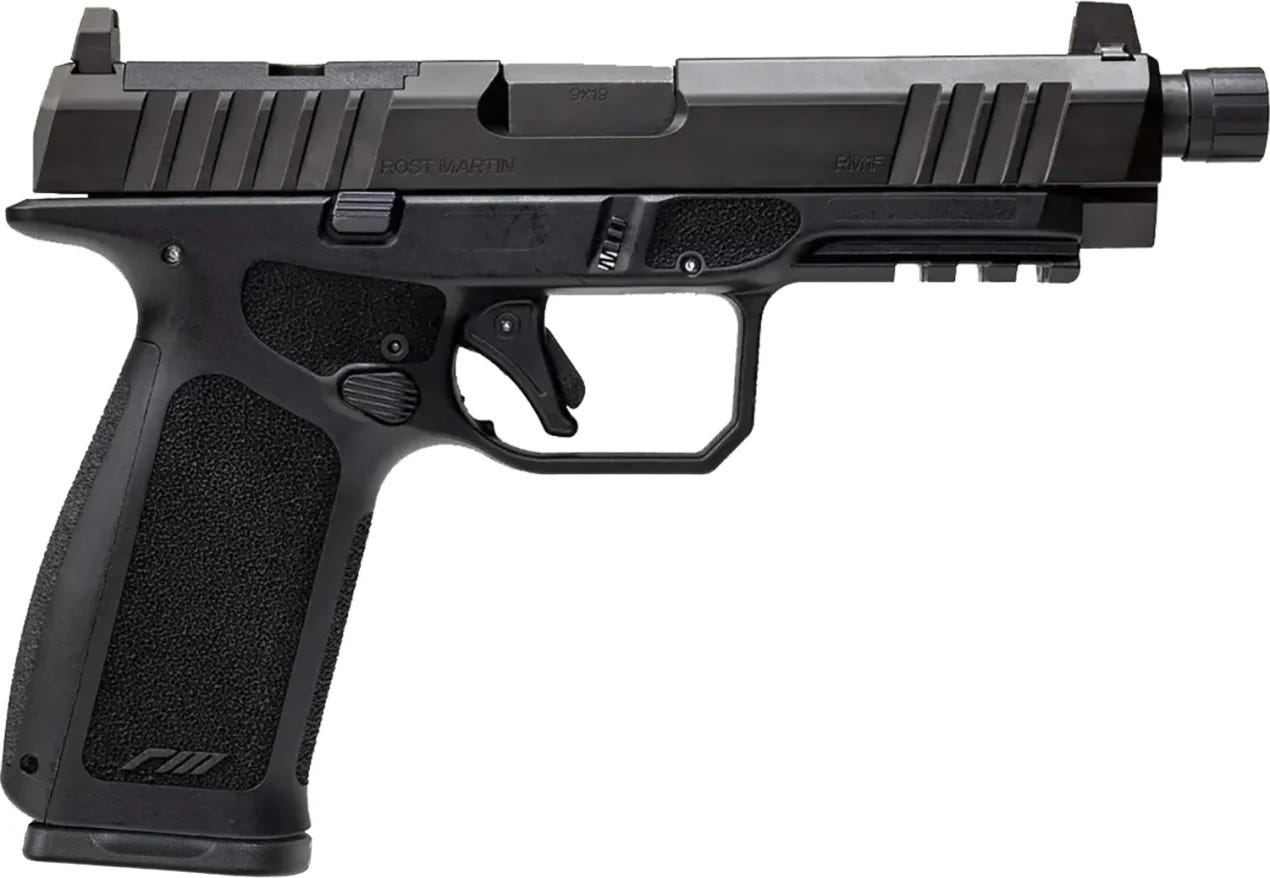 Rost Martin RM1F Tactical 9mm 5.1 Barrel 15-Rounds - Rost Martin