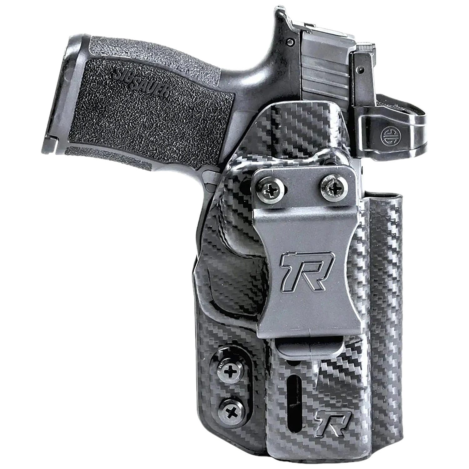 Rounded Gear Rounded Gear Druid Carbon Fiber IWB/OWB Holster for Springfield Hellcat Pro Ambidextrous - $92.95 at GrabAGun