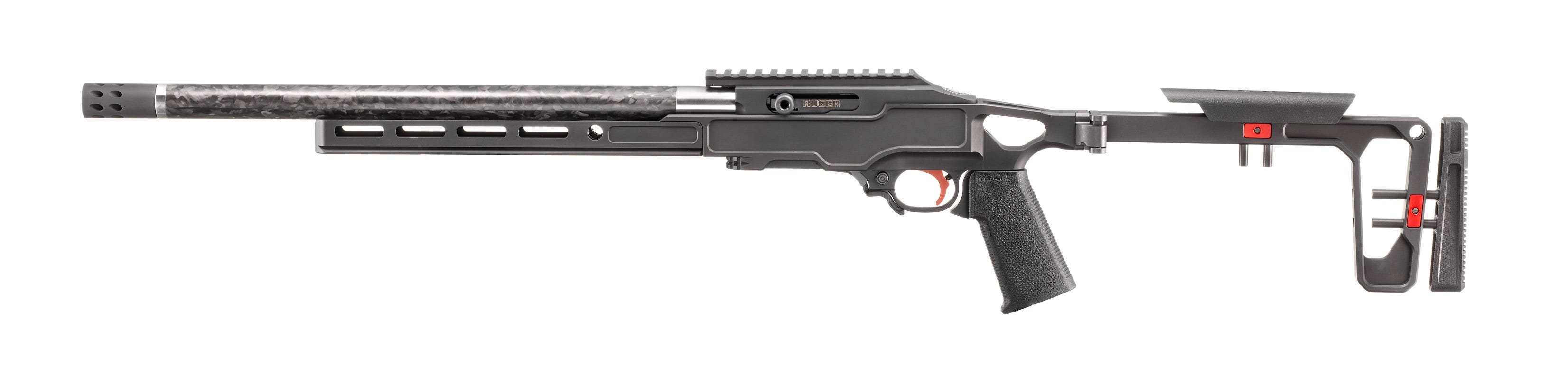 ruger 10/22 competition custom shop .22 lr 16.1 barrel 10-rounds lh