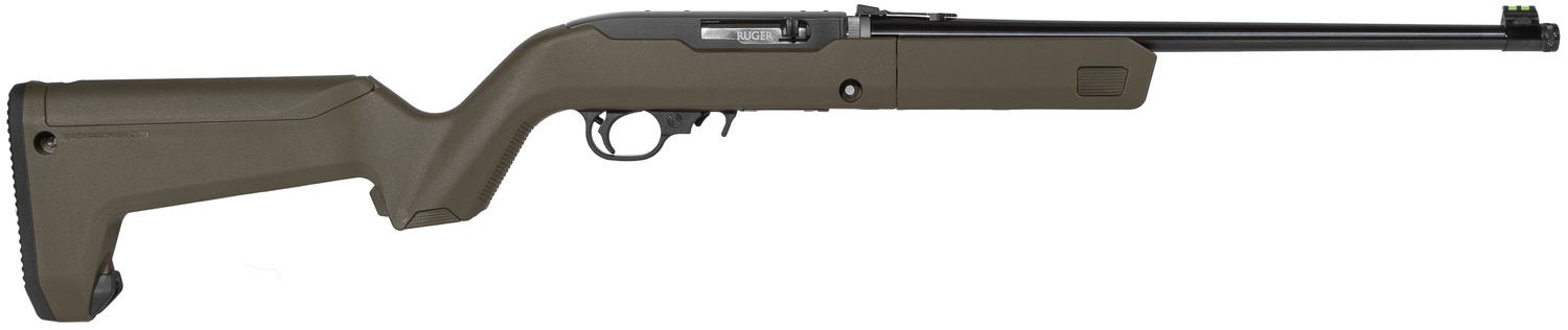 Ruger 10/22 Takedown OD Green .22 LR 16.4 Threaded Barrel 10-Rounds