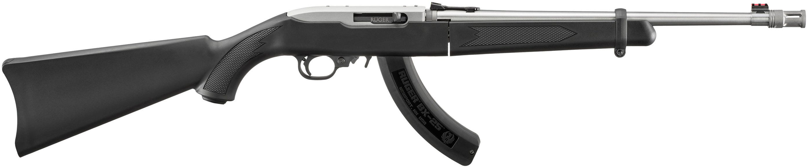 Ruger 10/22 Takedown Stainless .22 LR 18.5 Threaded Barrel 25-Rounds