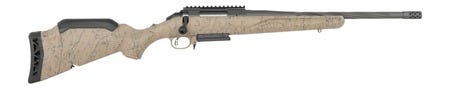 Ruger American II Ranch 22 Creedmoor Flat Dark Earth Splatter 16.4 Spiral Threaded Barrel 3-Rounds