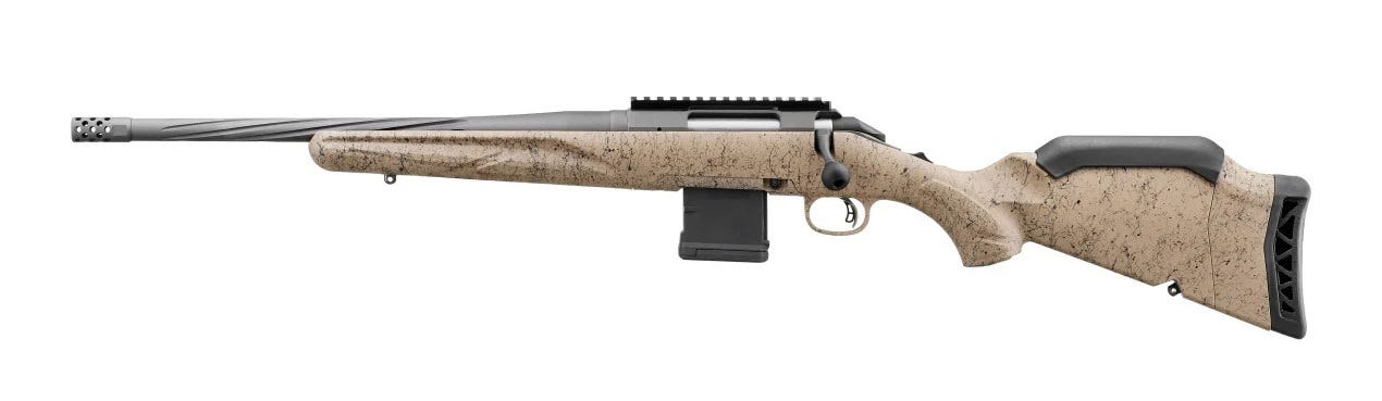 Ruger American Rifle Ranch Gen II Flat Dark Earth 5.56 16.1 Barrel 10-Rounds LH