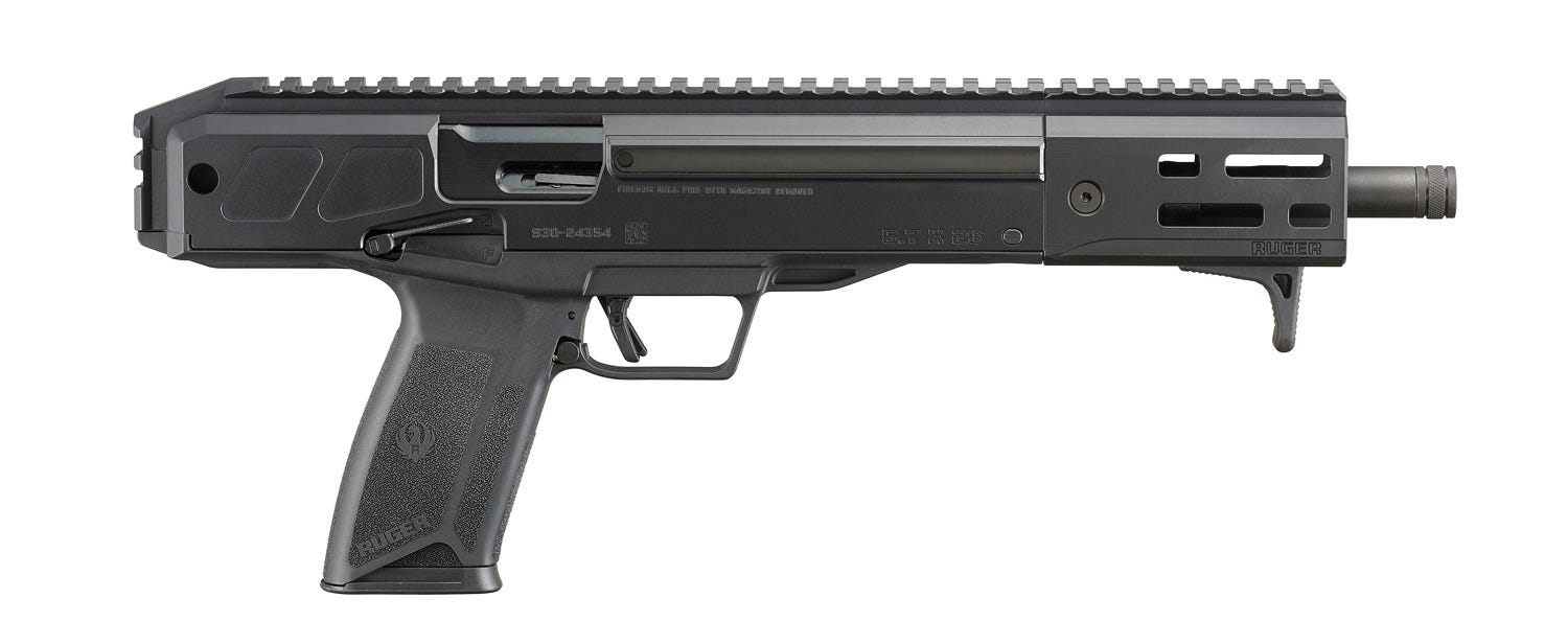 Ruger LC Charger 5.7x28mm 10.3 Barrel 10-Rounds