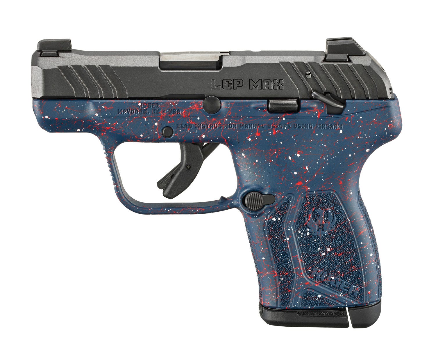 Ruger LCP MAX 250th Anniversary Red / White / Blue .380 ACP 2.8 Barrel 10-Rounds