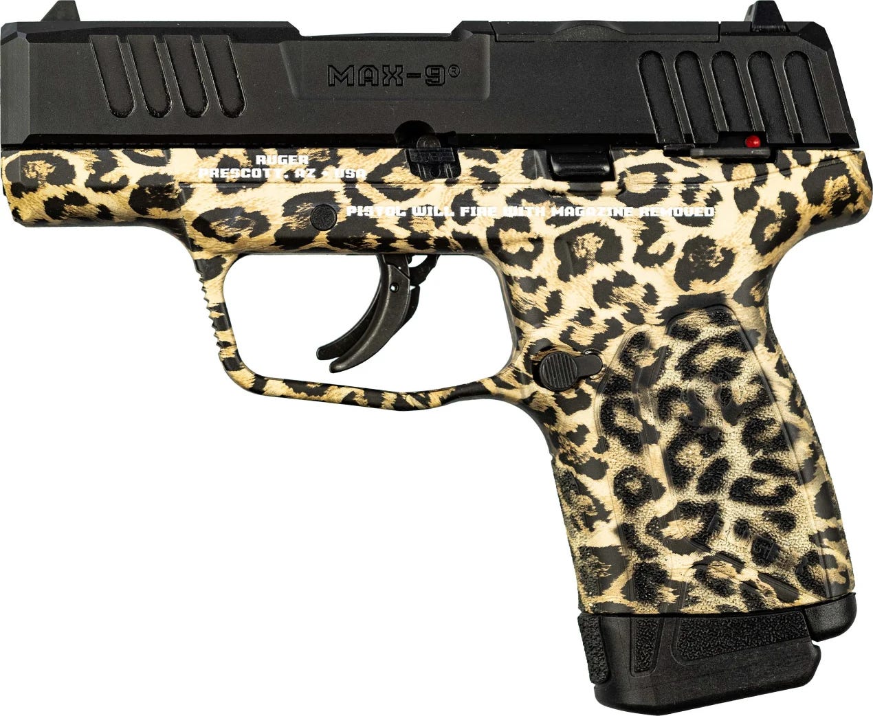 Ruger MAX-9 Leopard 9mm 3.2 Barrel 12-Rounds OR