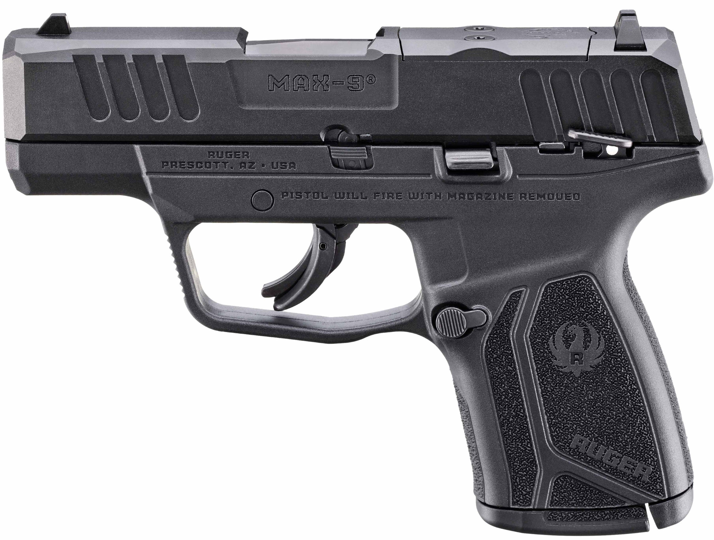 ruger max-9 or 9mm 3.2 barrel 10-rounds