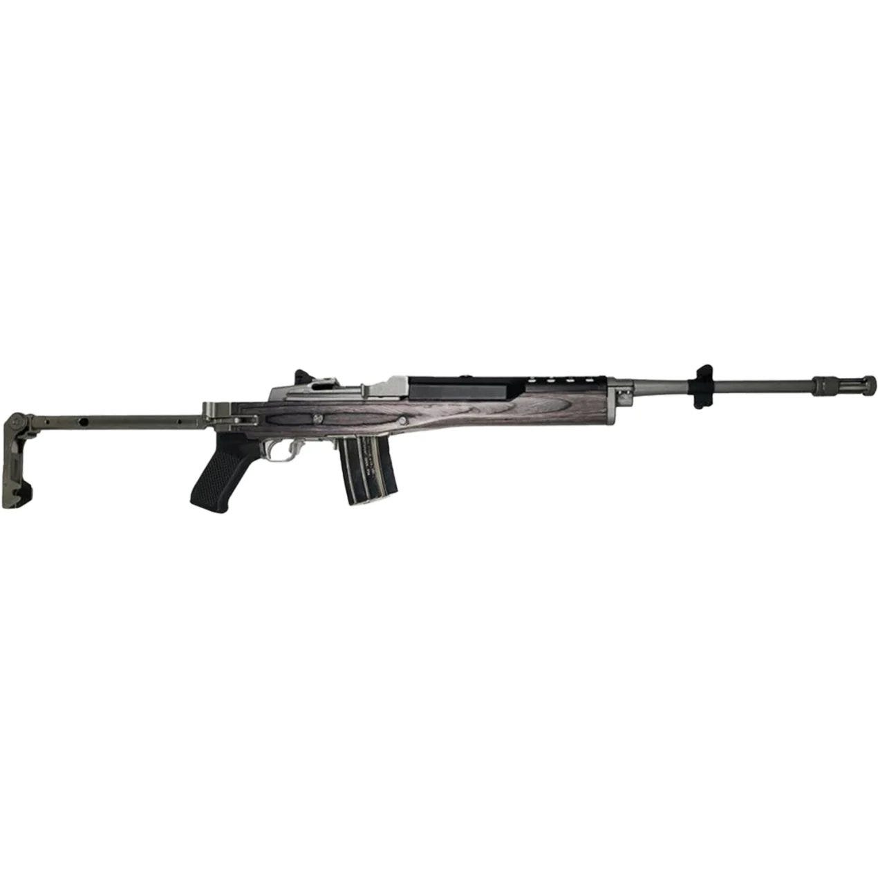Ruger Mini-14 Tactical Matte Stainless 5.56 18.5 Barrel 20-Rounds w/ A-TM Folding Stock