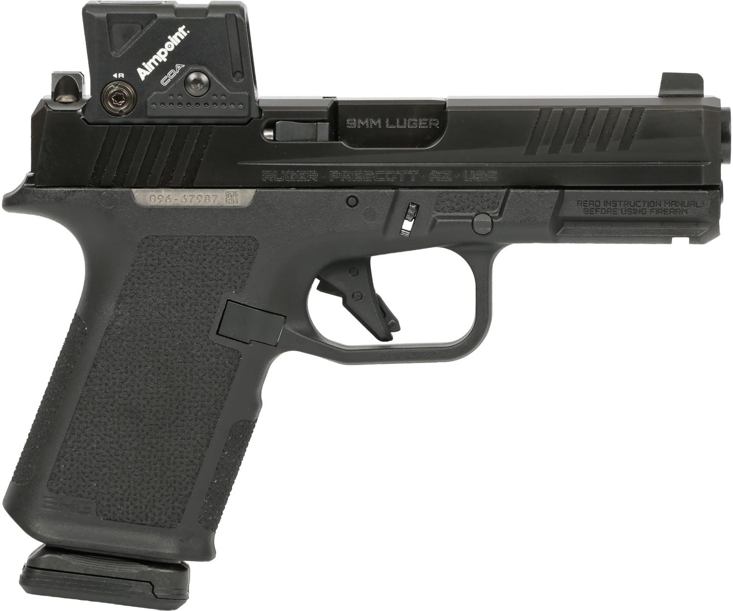 Ruger RSM 9mm 4 Barrel 15-Rounds w/ Aimpoint COA