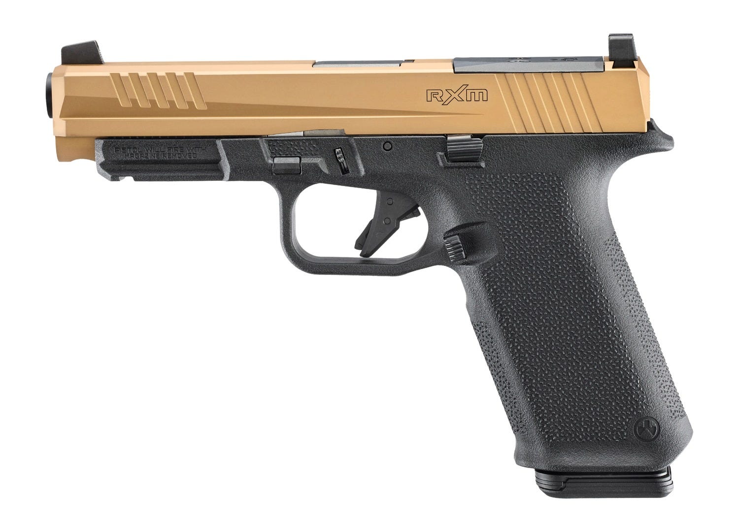 Ruger RXM Copper / Black 9mm 4.5 Barrel 17-Rounds OR