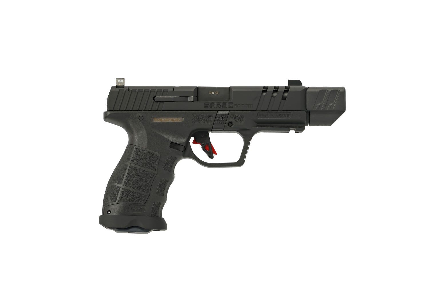 SAR USA SAR9 SOCOM 9mm 5.2 Threaded Barrel 21-Rounds w/ RMSc Footprint - SAR Arms