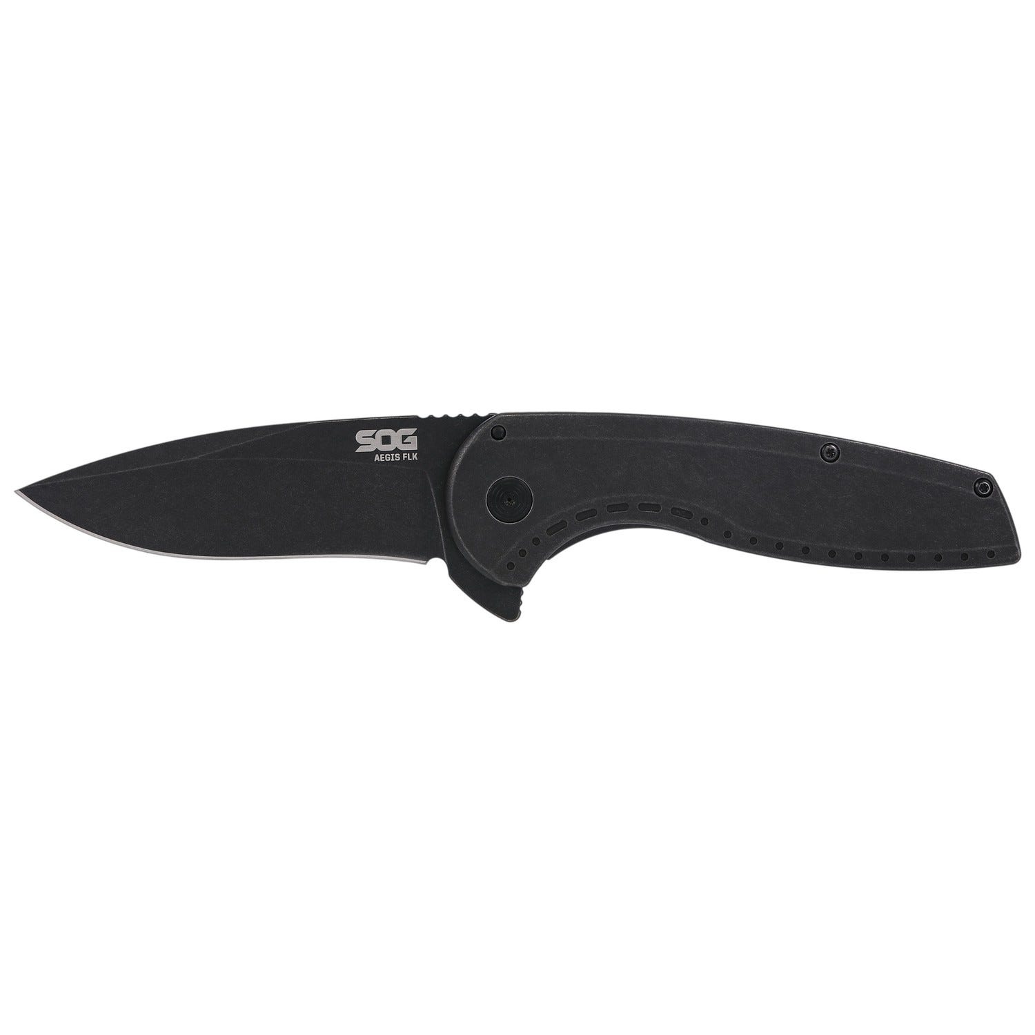 SOG Specialty Knives Aegis FLK 2.0 3.25 Plain Edge 8Cr13MoV Blade