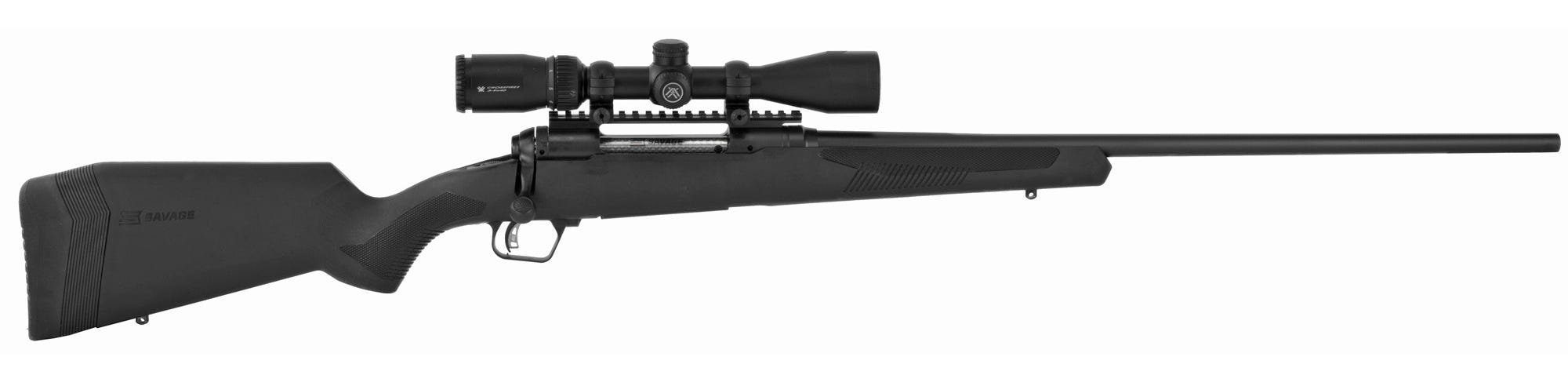 Savage 110 Apex Hunter XP 7mm Rem Mag 24 Barrel 3-Rounds w/ Vortex Crossfire II 3-9x40mm Scope