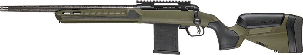 Savage 110 UltraLite Predator OD Green 5.56 18 Carbon Fiber Threaded Barrel 10-Rounds LH - Savage