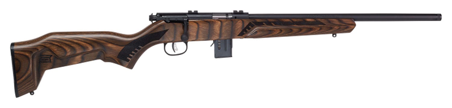 Savage 93R17 Minimalist Wood Laminate .17 HMR 18 Barrel 10-Rounds