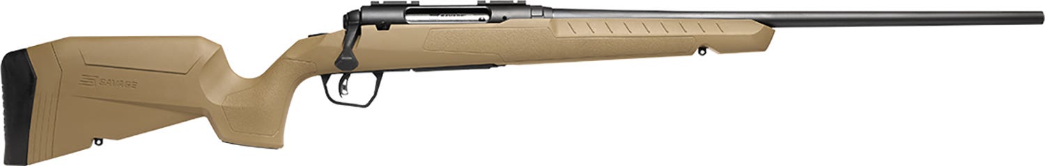 Savage Axis 2 Flat Dark Earth .22-250 Rem 22 Barrel 4-Rounds - Savage Arms