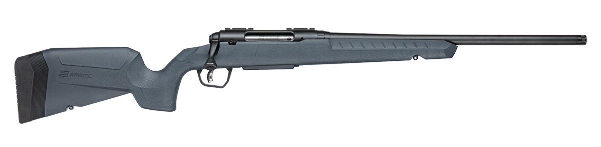 Savage Axis 2 Gray 6.5 Creedmoor 20 Threaded Barrel 4-Rounds - Savage