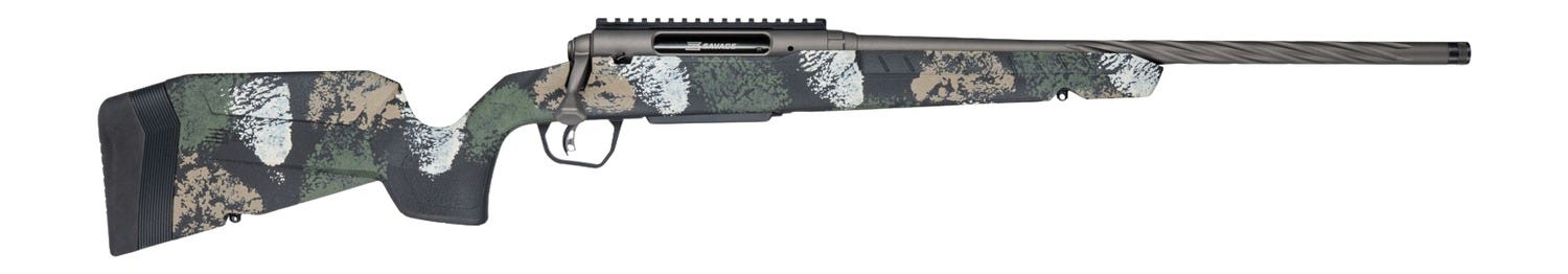 Savage Axis 2 Pro Forest SP Camo 6mm ARC 20 Threaded Barrel 4-Rounds