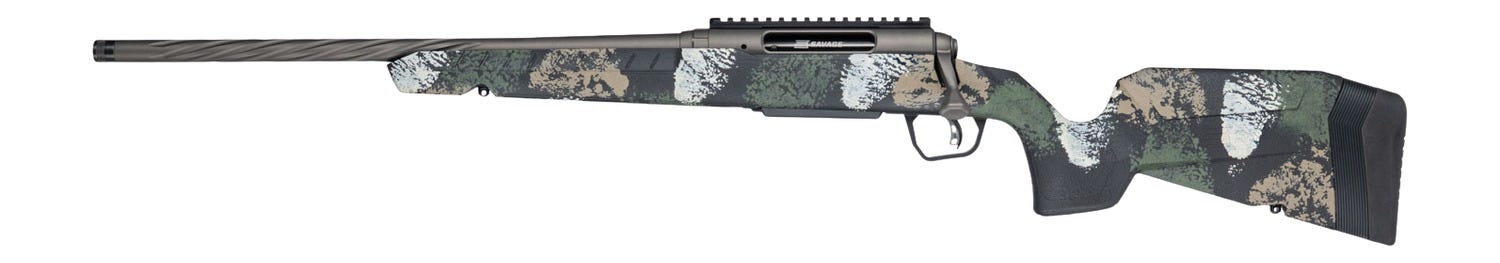 Savage Axis 2 Pro Forest SP Camo 5.56 / .223 Rem 20 Spiral Fluted Threaded Barrel 4-Rounds LH