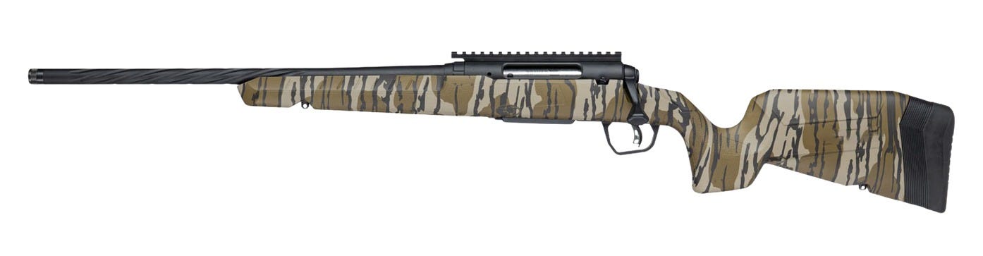 Savage Axis 2 Pro Mossy Oak Original Bottomland .350 Legend 18 Spiral Fluted Threaded Barrel 4-Rounds LH