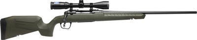 Savage Axis 2 XP Combo OD Green 6.5 Creedmoor 22" Barrel 4-Rounds w/ Weaver 3-9x40mm Scope