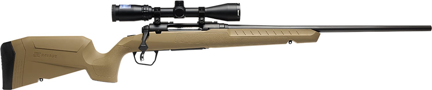 Savage Axis 2 XP Combo Flat Dark Earth .30-06 22 Barrel 4-Rounds w/ 3-9x40mm Scope