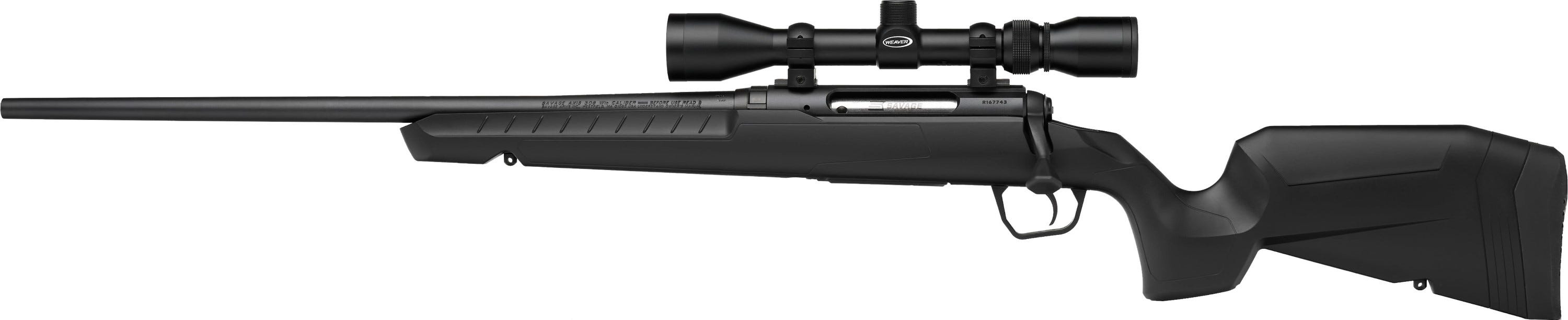savage axis xp combo black .400 legend 20 barrel 4-rounds weaver 3-9x40mm left hand
