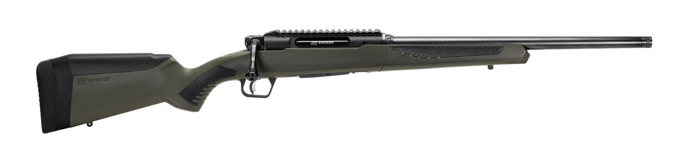 Savage Impulse Hog Hunter OD Green / Black 6.5 Creedmoor 20 Barrel 4-Rounds - Savage Arms