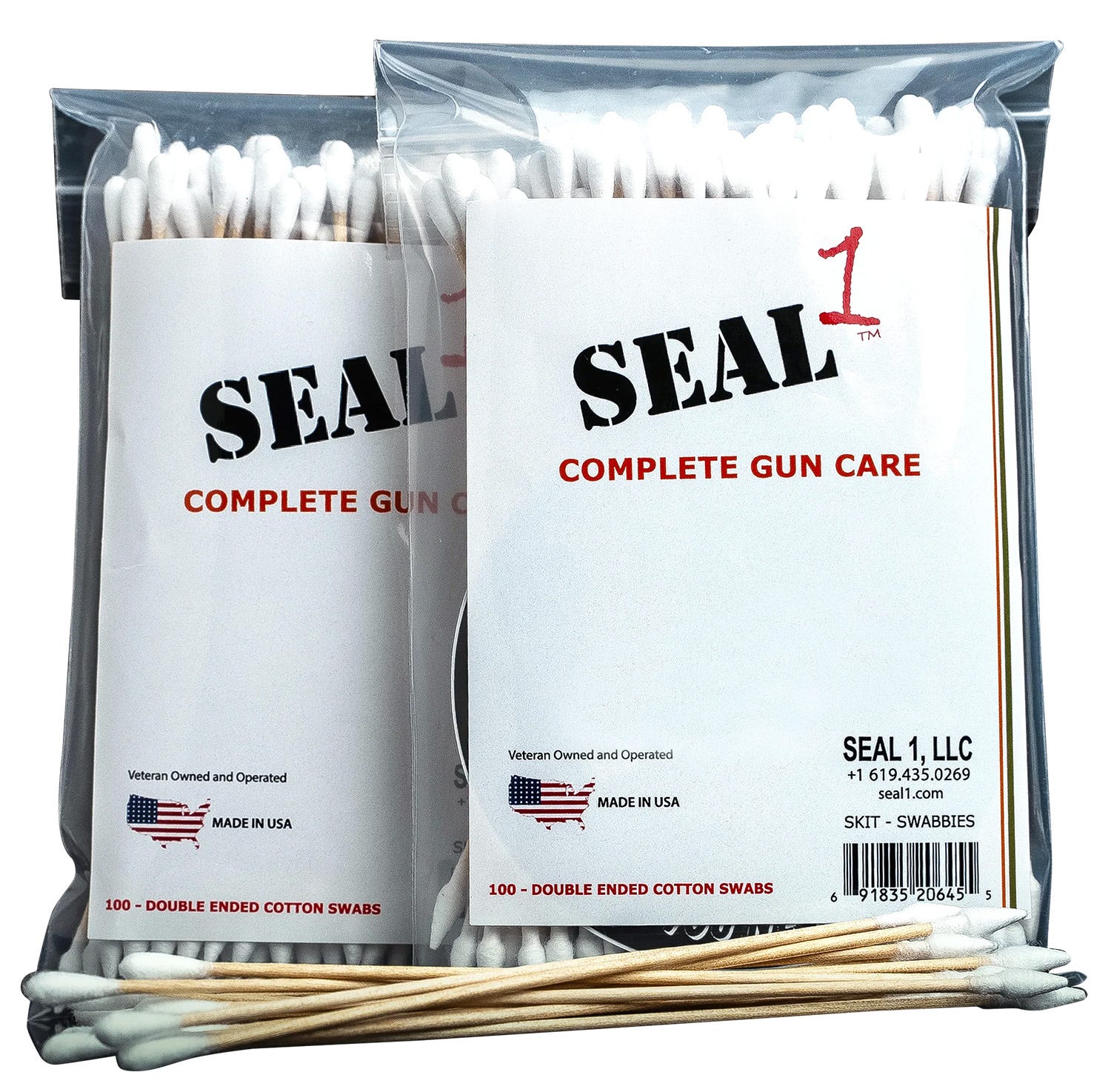 Seal 1 Swabbies Universal White - Seal 1