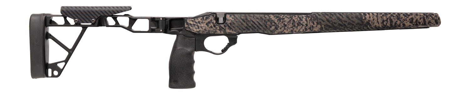 Seekins Precision Woodland Shadow Camo Stock for Remington 700 Long Action