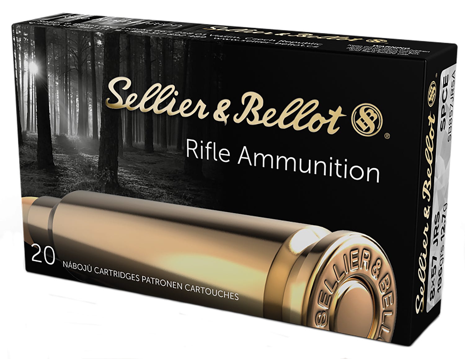Sellier And Bellot Sellier and Bellot Rifle 8x57 JRS 196 Grain 20-Rounds JSP - $23.09 at GrabAGun