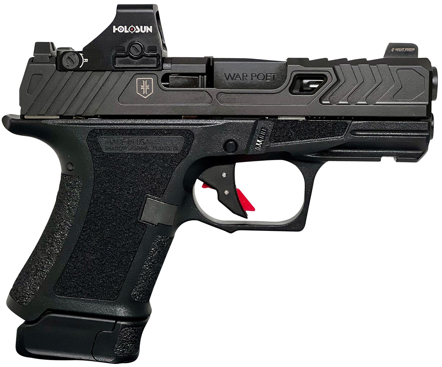 Shadow Systems CR920 War Poet 9mm 3.4 Barrel 13-Rounds w/ Holosun 507K