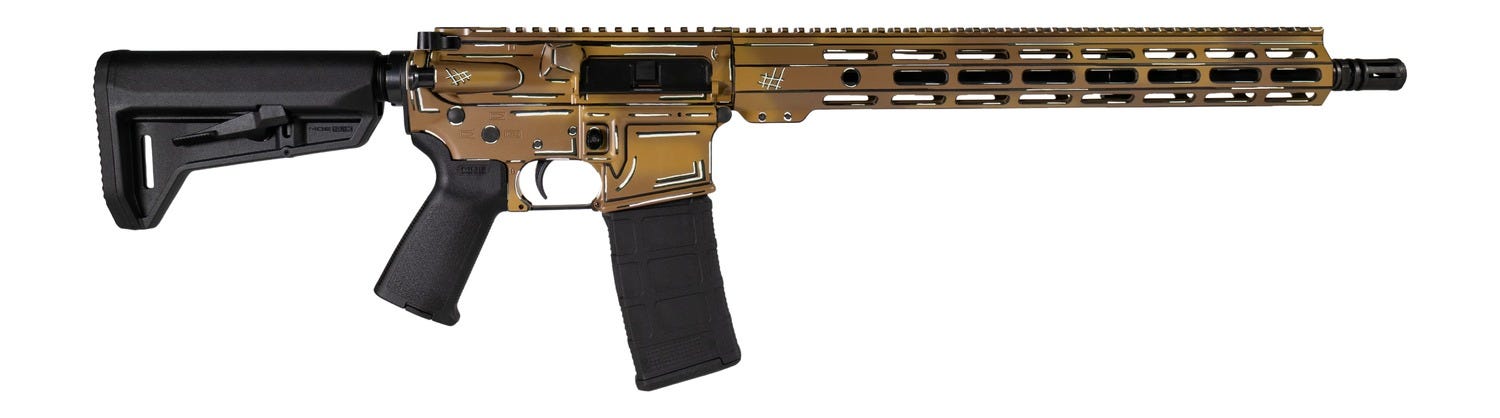 Shark Coast Tactical Anime-15 Flat Dark Earth 5.56 16 Threaded Barrel 30-Rounds - Shark Coast Tactical