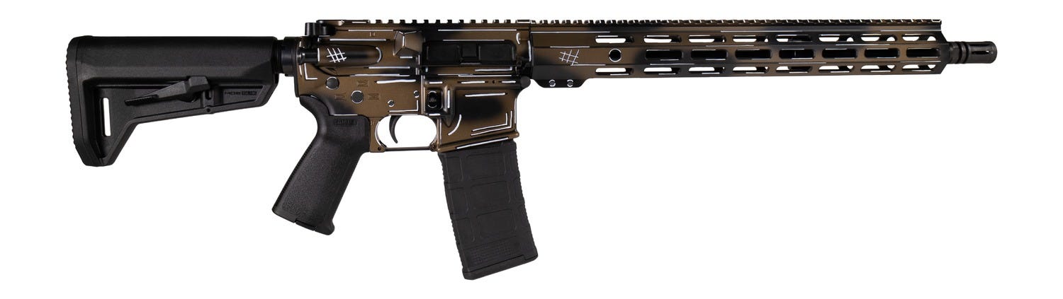 Shark Coast Tactical Anime-15 Flat Dark Earth 5.56 16 Barrel 10-Rounds CA Compliant - Shark Coast Tactical