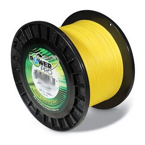 Shimano Microfil Line 40lb Yellow 1500Yd - Shimano