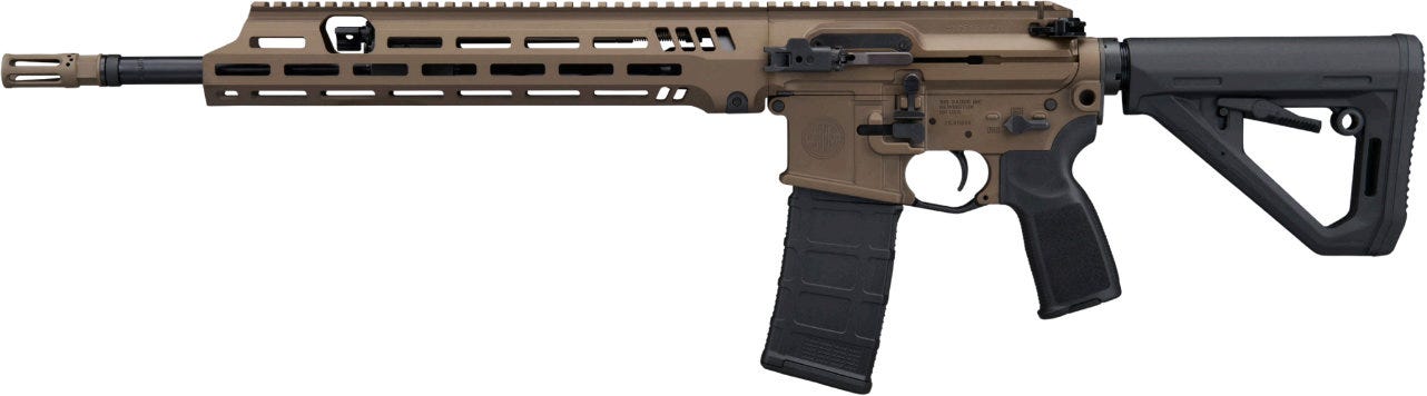 sig sauer 516 g3 bronze 5.56 / .223 rem 16 barrel 30-rounds